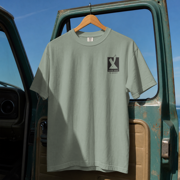 LLAGOX "Know What To Reject" Oversize Tişört - Tasarım I