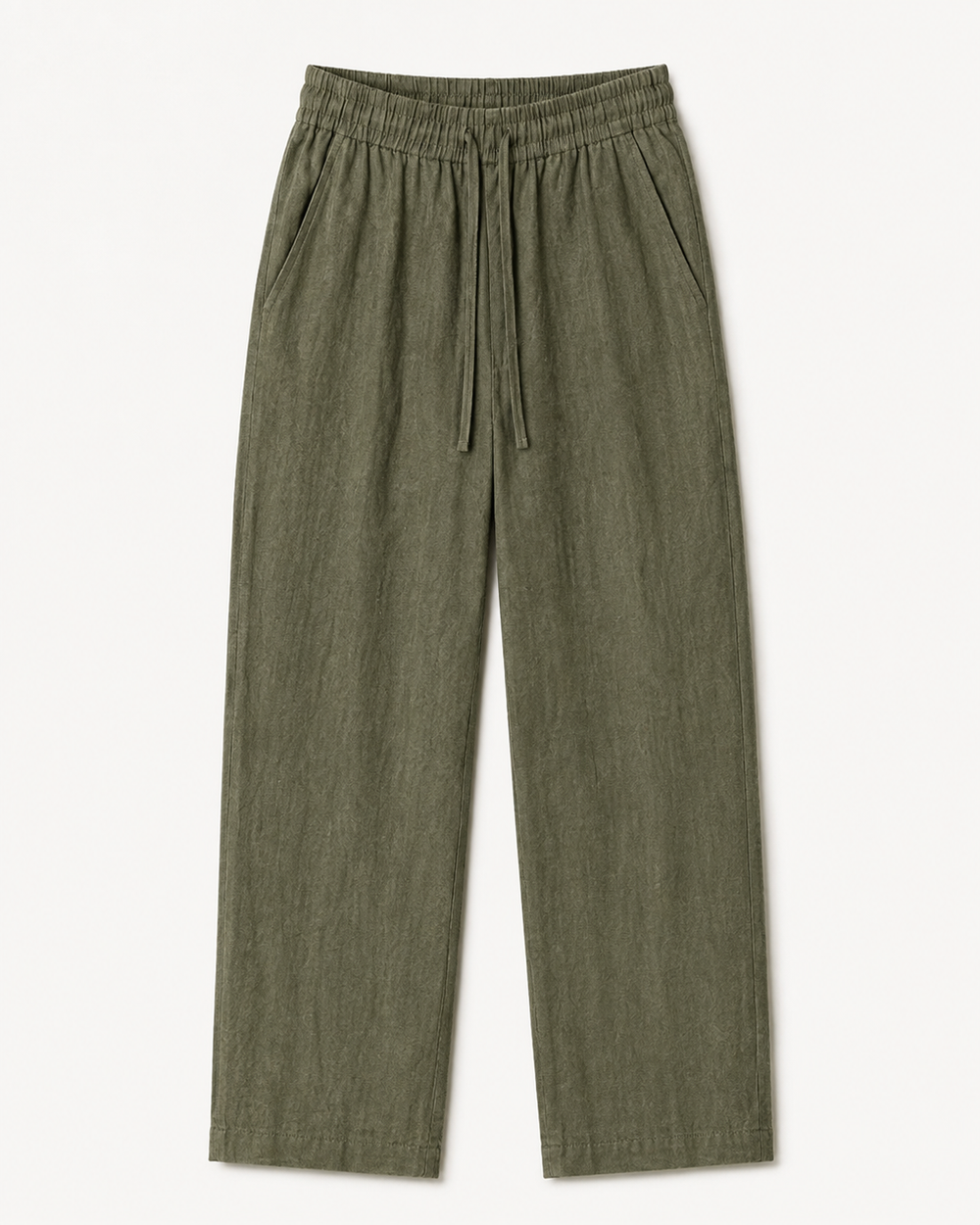 LLAGOX Premium Relaxed Fit Pantolon - Haki