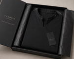 LLAGOX Oversize Premium Gömlek - Siyah Görsel 4